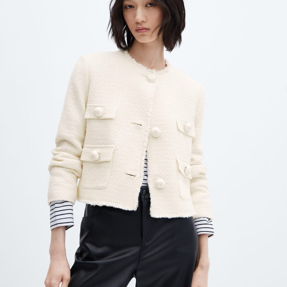 Mango Tweed Jacket